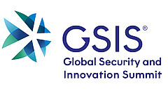 Global Security and Innovation Summit (GSIS) Logo with two sublines, coloured Global Security and Innovation Summit (GSIS) Logo with two sublines, coloured