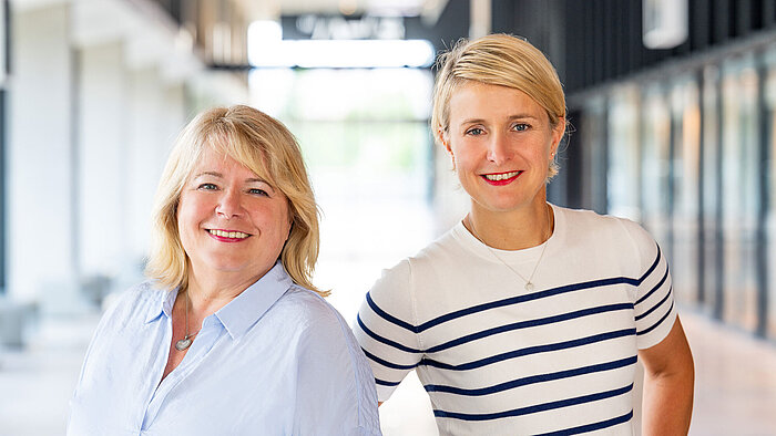 Andrea Miller (li.) und Cornelia Doyen (HMC HR) Andrea Miller (li.) und Cornelia Doyen (HMC HR)
