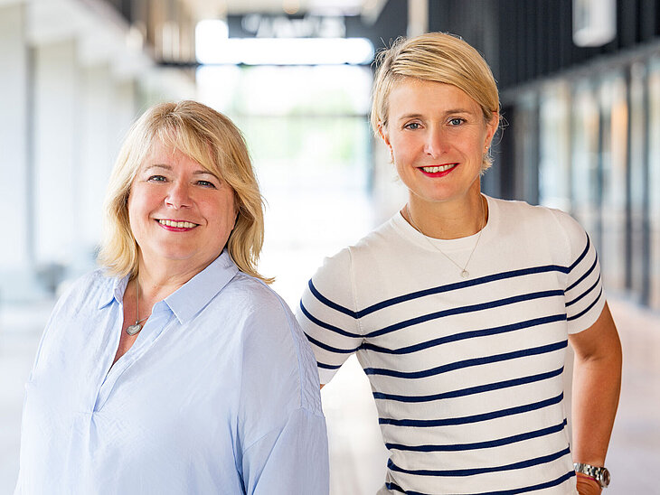 Andrea Miller (li.) und Cornelia Doyen (HMC HR) Andrea Miller (li.) und Cornelia Doyen (HMC HR)