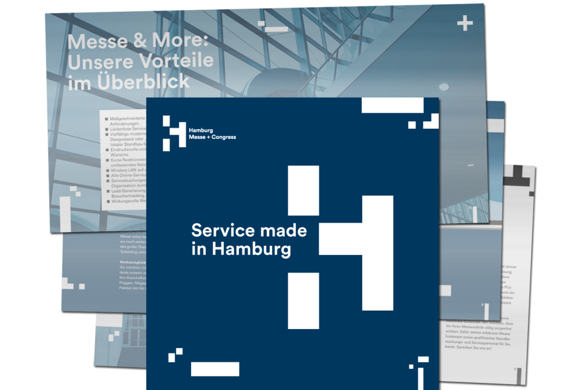 Service made in Hamburg - Brochure