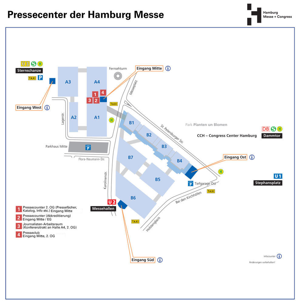 HMC Presseplan