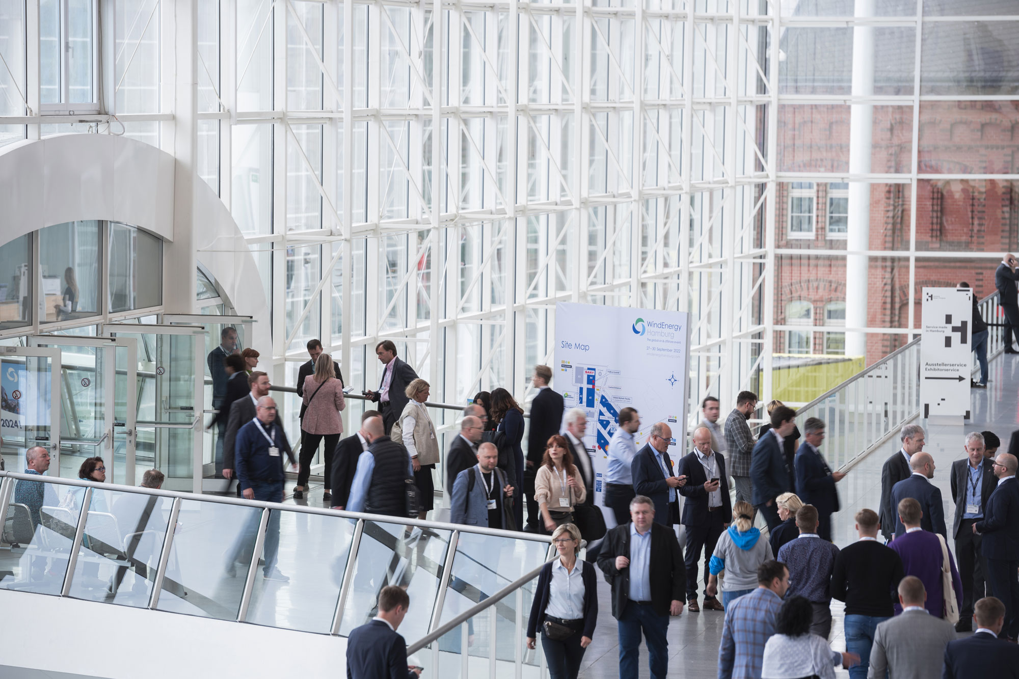 Hamburg Messe Central Foyer UF © Hamburg Messe und Congress / Rene Zieger