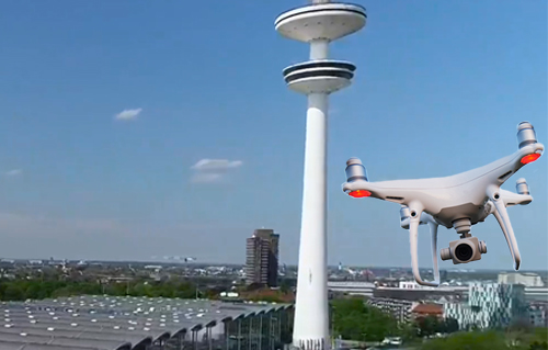 Hamburg Messe fairgrounds - Drone Videos